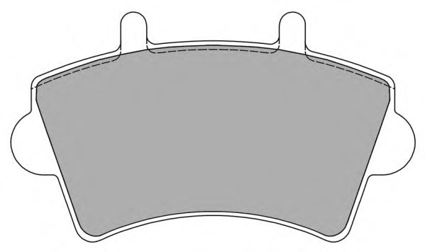 FBP-1224 FREMAX Тормозная система Комплект тормозных колодок, дисковый тормоз