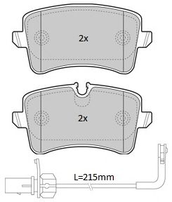 FBP-1940 FREMAX Brake System Brake Pad Set, disc brake