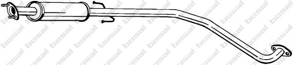 284-337 BOSAL Exhaust System Middle Silencer