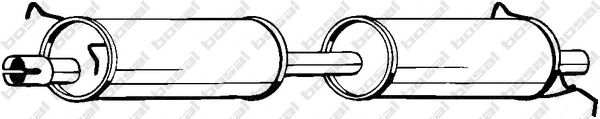 280-049 BOSAL Belt Drive Deflection/Guide Pulley, timing belt