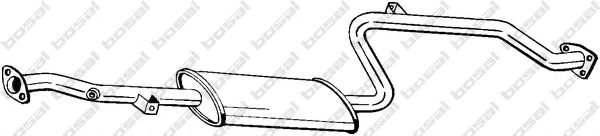 285-065 BOSAL Exhaust System Middle Silencer