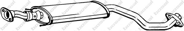278-407 BOSAL Exhaust System Middle Silencer