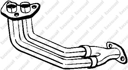 734-885 BOSAL Exhaust System Exhaust Pipe