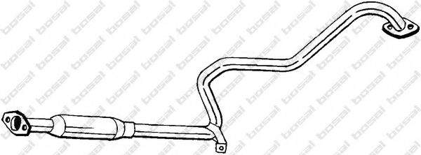 285-095 BOSAL Exhaust System Middle Silencer