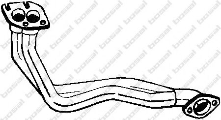 737-835 BOSAL Exhaust System Exhaust Pipe