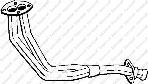 829-947 BOSAL Exhaust System Exhaust Pipe