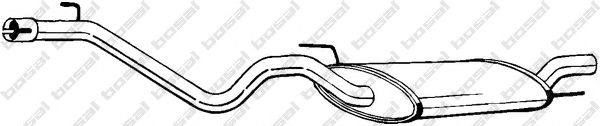 282-683 BOSAL Exhaust System End Silencer