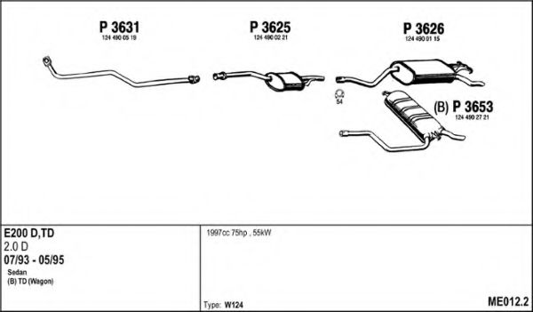 ME012.2 FENNO Exhaust System