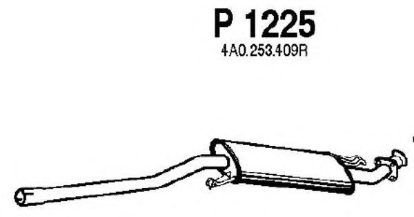 P1225 FENNO Middle Silencer