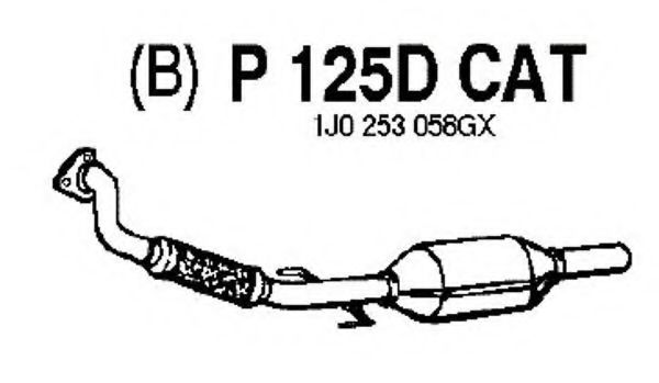 P125DCAT FENNO Katalysator