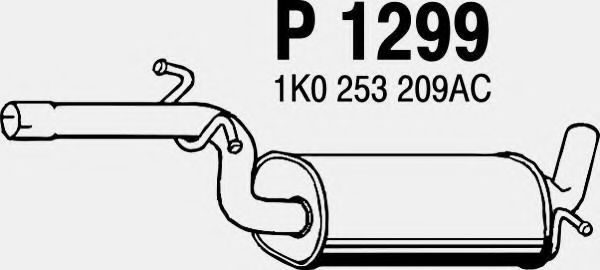 P1299 FENNO Crankshaft Drive Piston