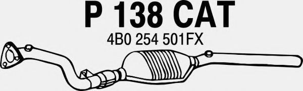P138CAT FENNO Exhaust System Catalytic Converter