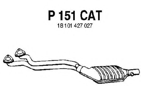P151CAT FENNO Catalytic Converter