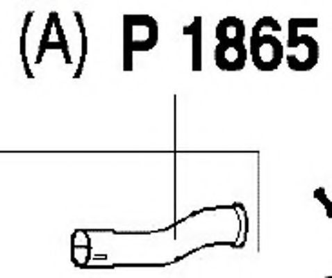 P1865 FENNO Exhaust Pipe