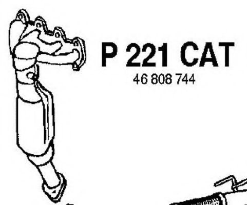 P221CAT FENNO Exhaust System Catalytic Converter