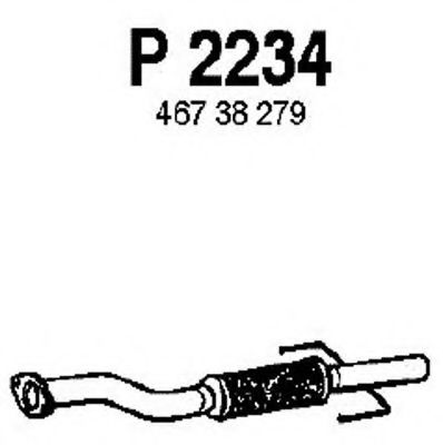 P2234 FENNO Exhaust Pipe
