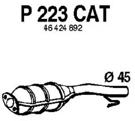 P223CAT FENNO Exhaust Pipe
