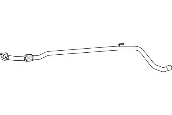 P2278 FENNO Система выпуска ОГ Труба выхлопного газа