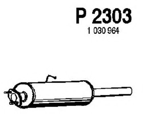 P2303 FENNO Slave Cylinder, clutch