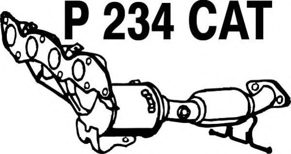 P234CAT FENNO Catalytic Converter