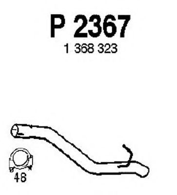 P2367 FENNO Exhaust Pipe