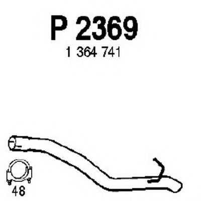 P2369 FENNO Exhaust Pipe