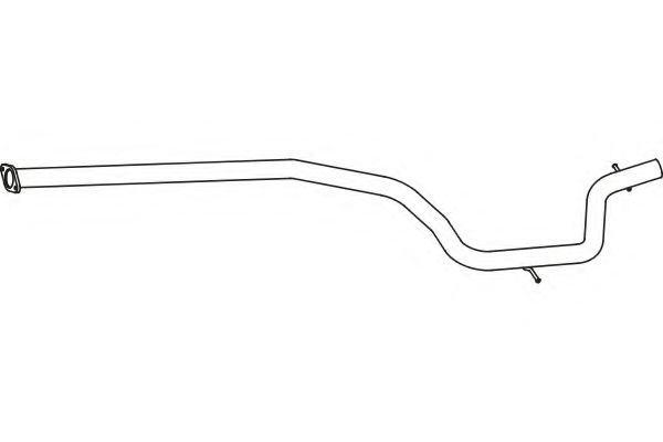 P2396 FENNO Exhaust System Exhaust Pipe