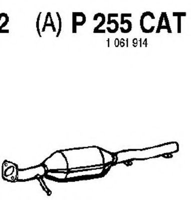 P255CAT FENNO Exhaust System Catalytic Converter
