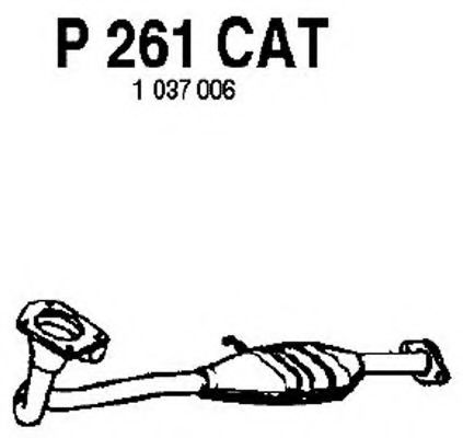 P261CAT FENNO Catalytic Converter