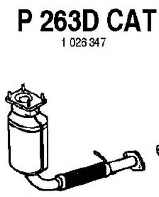 P263DCAT FENNO Catalytic Converter