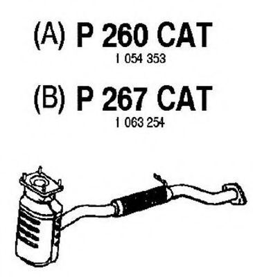 P267CAT FENNO Catalytic Converter