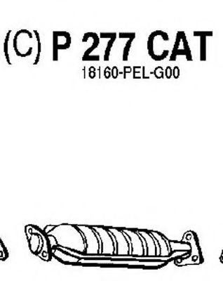 P277CAT FENNO Exhaust System Catalytic Converter