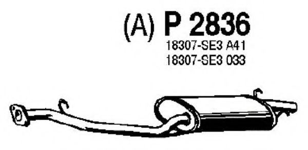 P2836 FENNO Slave Cylinder, clutch