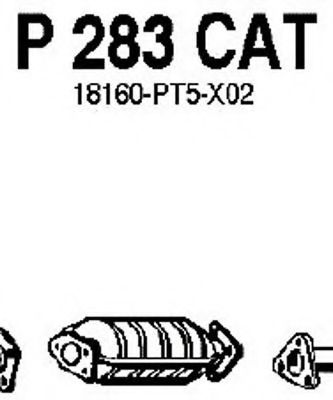 P283CAT FENNO Catalytic Converter