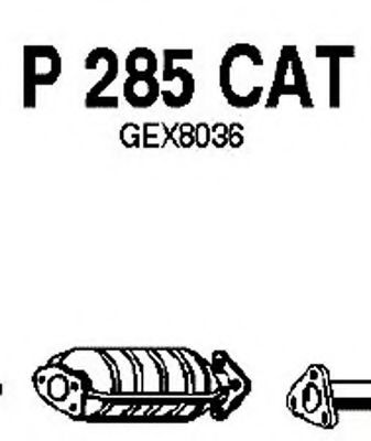 P285CAT FENNO Exhaust System Catalytic Converter