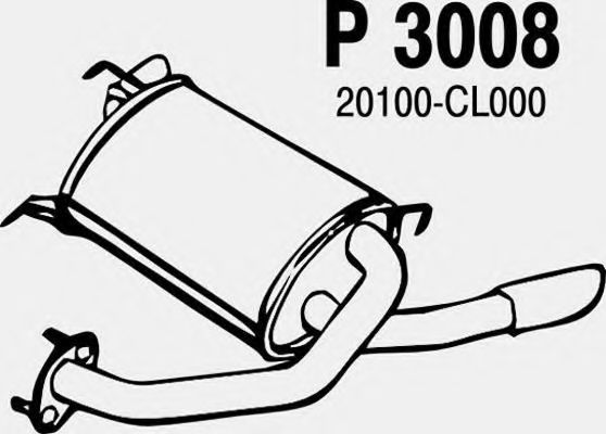 P3008 FENNO Oil Filter