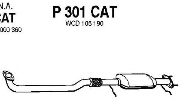 P301CAT FENNO Catalytic Converter