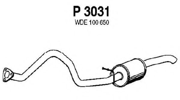 P3031 FENNO Lubrication Oil Filter