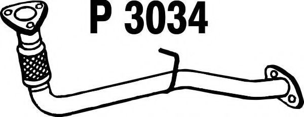 P3034 FENNO Exhaust Pipe