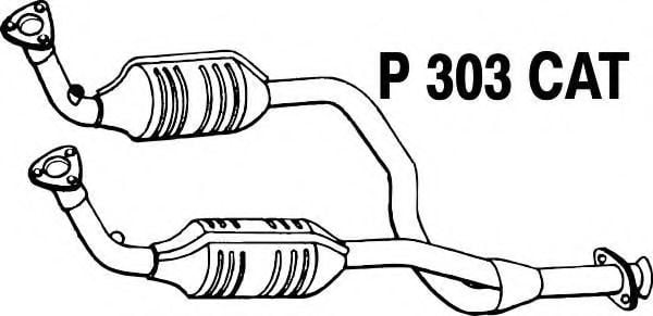 P303CAT FENNO Catalytic Converter