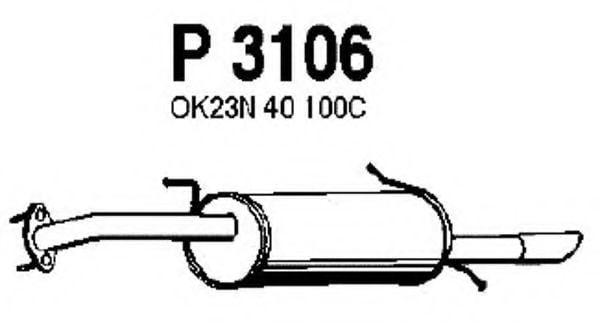 P3106 FENNO Oil Filter