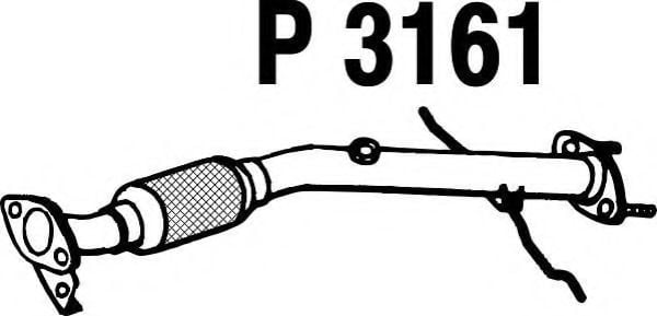 P3161 FENNO Exhaust System Exhaust Pipe