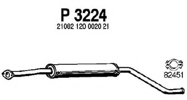 P3224 FENNO Lubrication Oil Filter