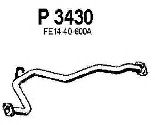 P3430 FENNO Exhaust Pipe