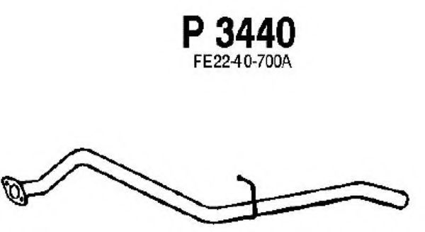 P3440 FENNO Exhaust Pipe