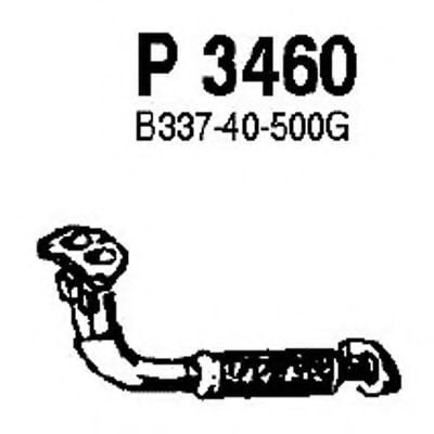 P3460 FENNO Exhaust System Exhaust Pipe