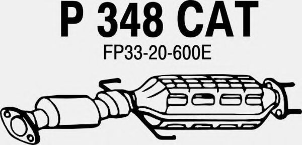 P348CAT FENNO Catalytic Converter