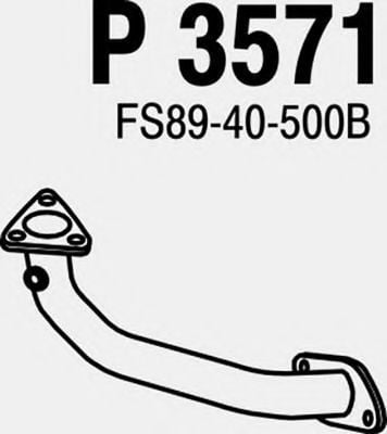 P3571 FENNO Exhaust System Exhaust Pipe