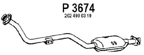 P3674 FENNO Steering Hydraulic Pump, steering system