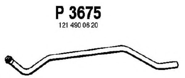 P3675 FENNO Exhaust System Exhaust Pipe